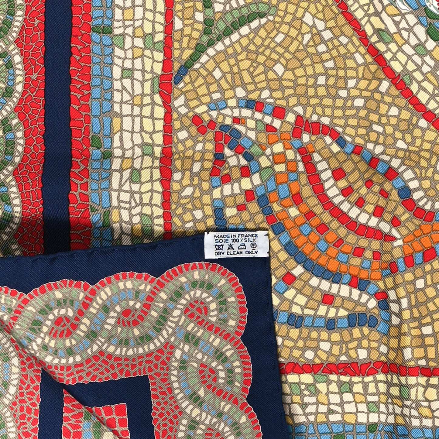 Silk Sous Le Cedre Scarf 90
