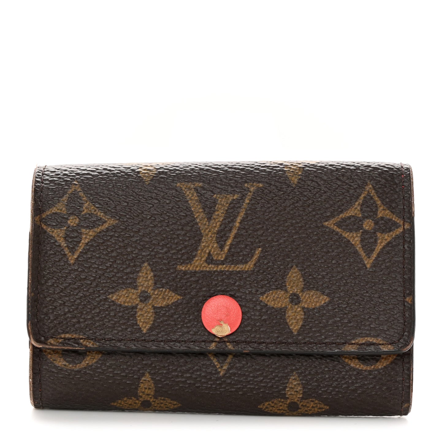 Monogram 6 Key Multicles Holder Poppy