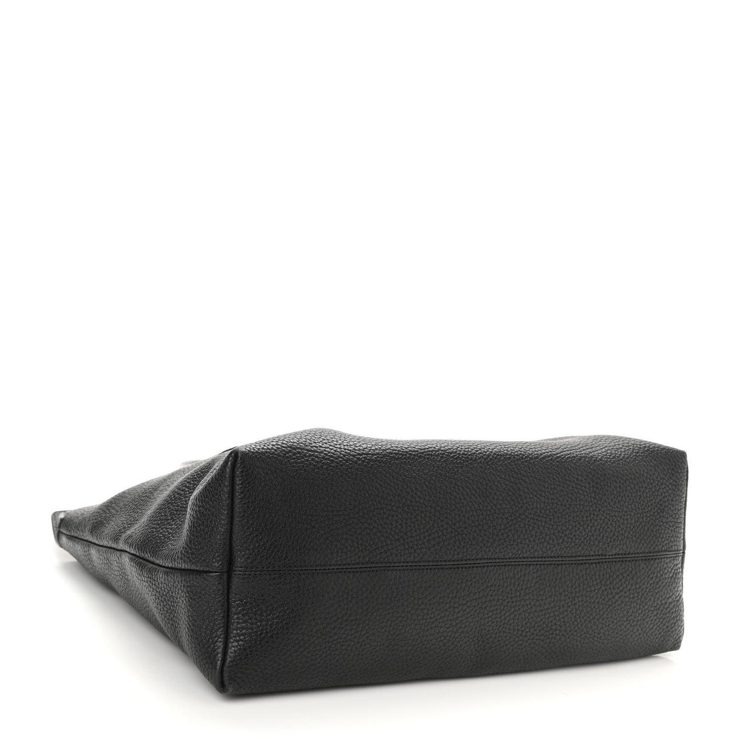 London Grainy Calfskin Medium Baynard Tote Black