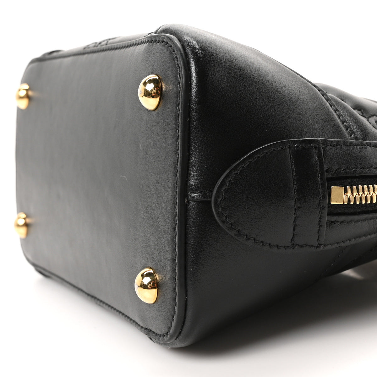 Gucci Calfskin GG Matelasse Mini Top Handle Bag Black 10 of 10