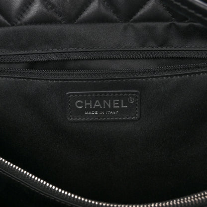 Chanel Lambskin Quilted Coco Loop Tote Black 7 of 14