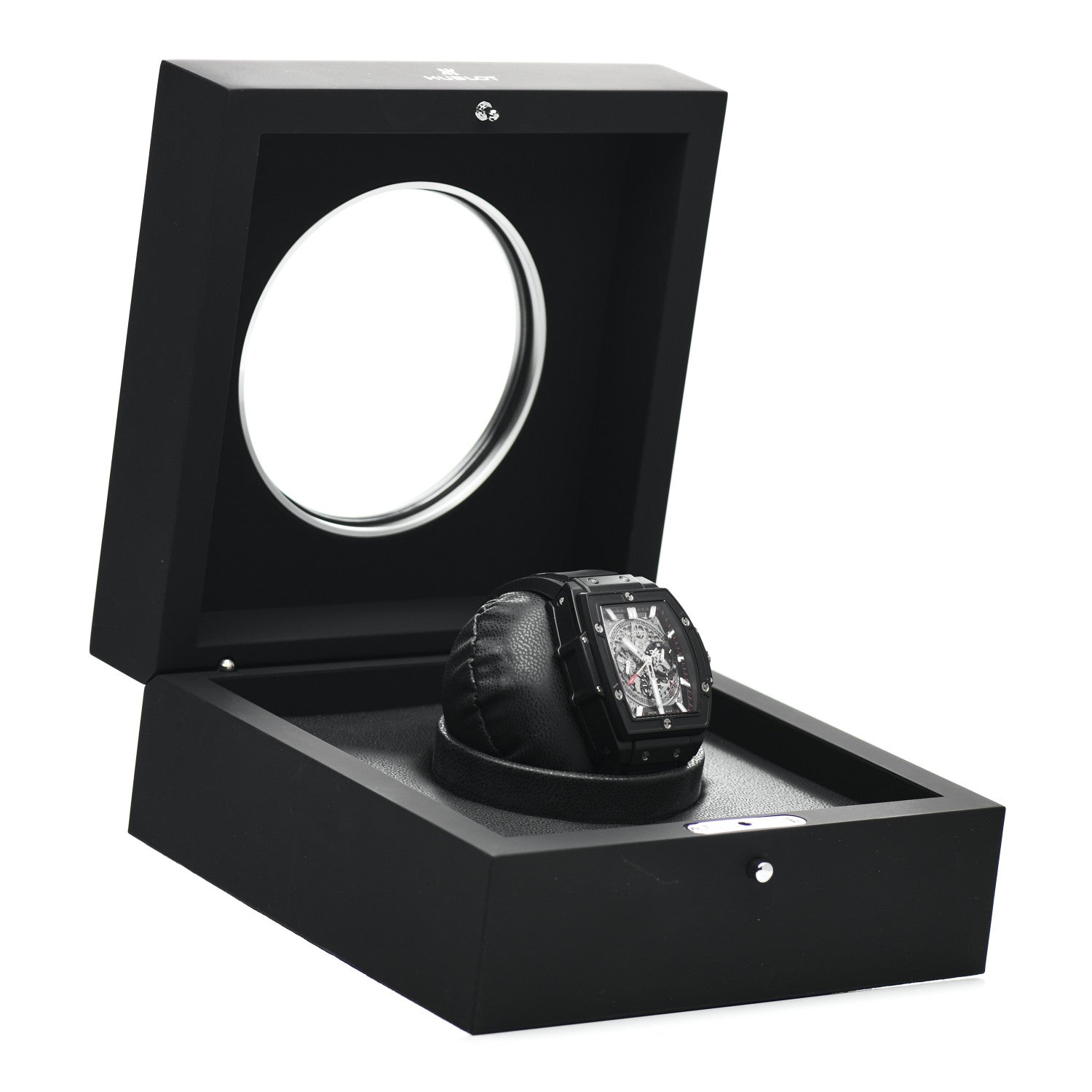 Hublot Ceramic Rubber 45mm Spirit of Big Bang Automatic Watch Black 601.CI.0173.RX 5 of 5