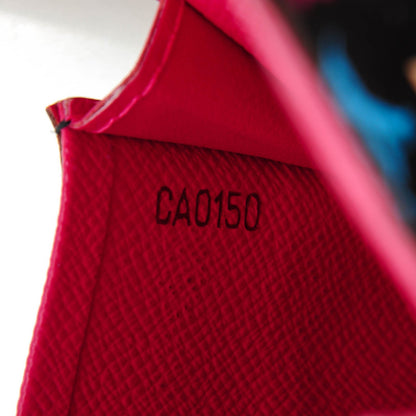 Louis Vuitton Monogram Multicolor Business Card Holder Black Grenade 7 of 7