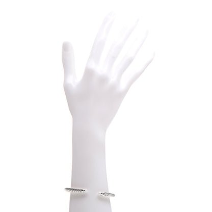 David Yurman Sterling Silver Diamond Pearl 5mm Cable Classics Bracelet 2 of 5