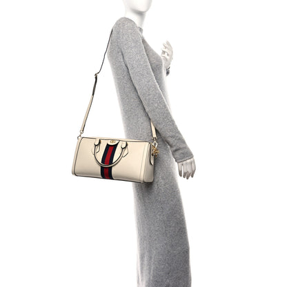Gucci Suede Patent GG Web Medium Ophidia Boston Mystic White 2 of 10
