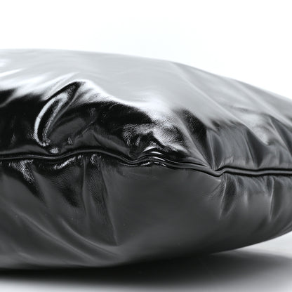 Bottega Veneta Patent Large Pillow Tote Black 7 of 7