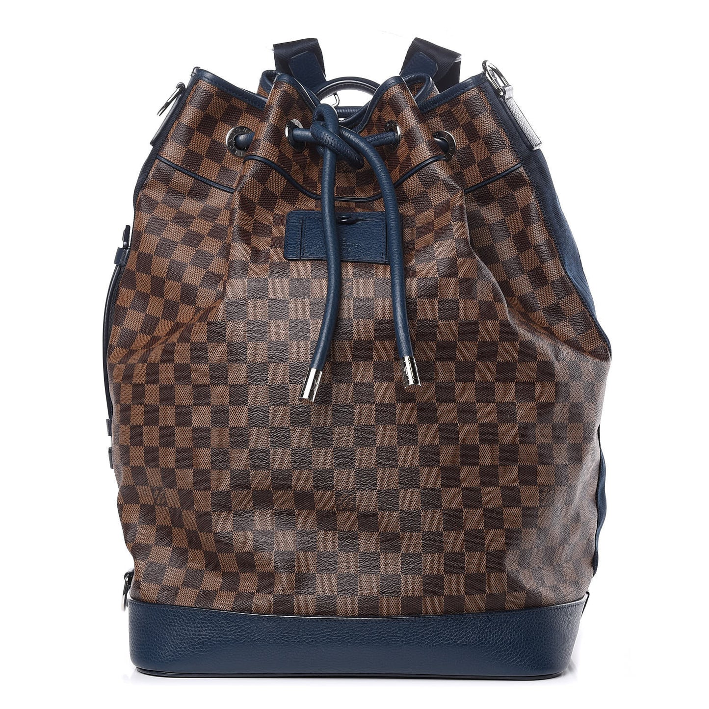 Damier Ebene Sac Marin Backpack Blue Marine