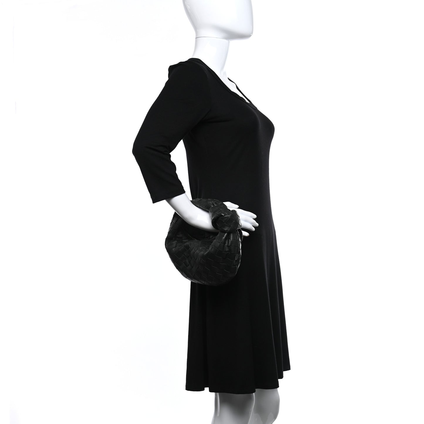 Nappa Intrecciato Mini Jodie Dark Moss