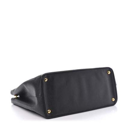 Prada Saffiano Large Galleria Double Zip Tote Black 5 of 10