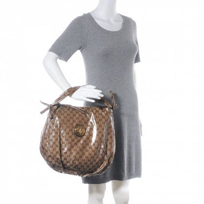 Gucci Crystal Monogram Hysteria Hobo 2 of 7