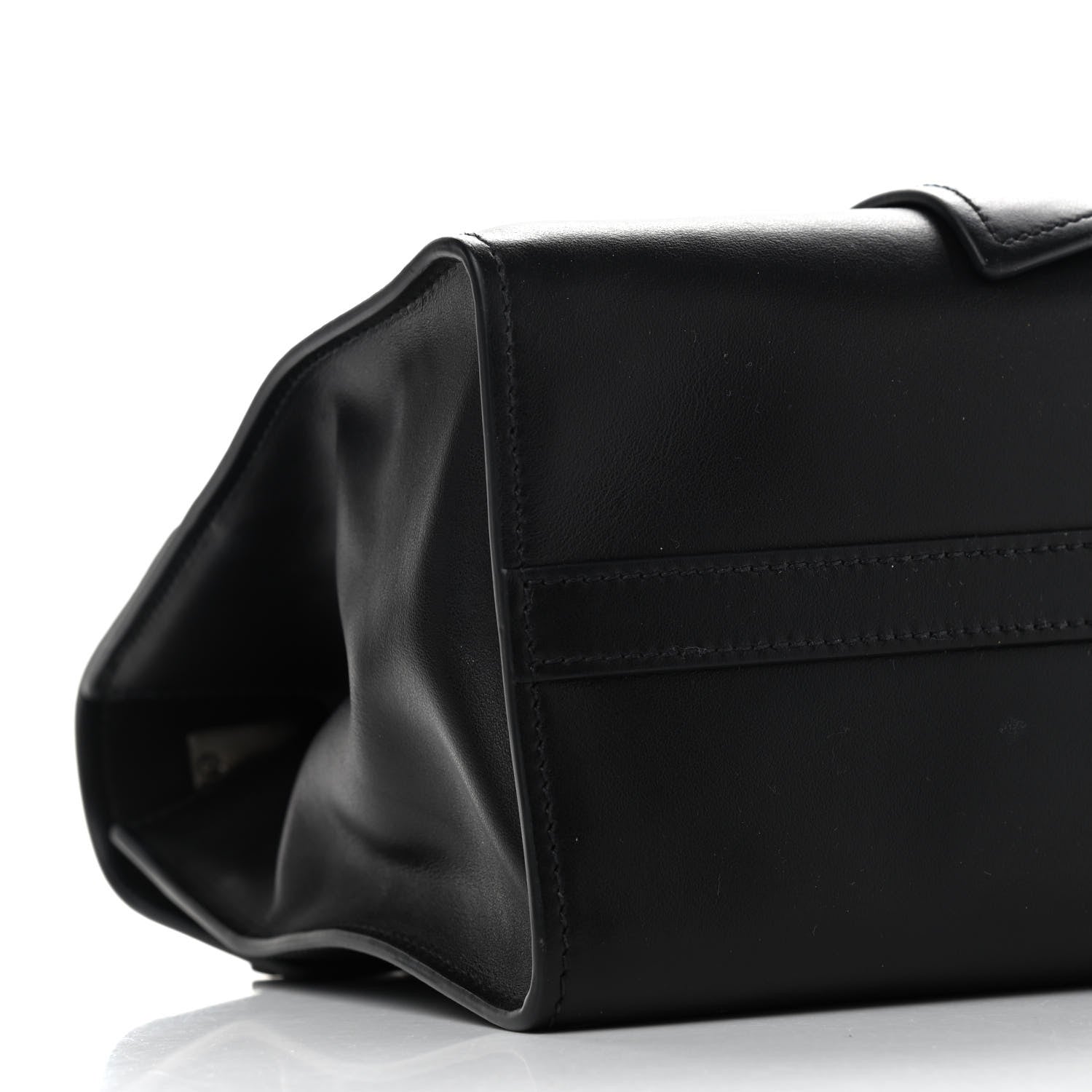 Prada City Calf Ribbon Shoulder Bag Black 7 of 13