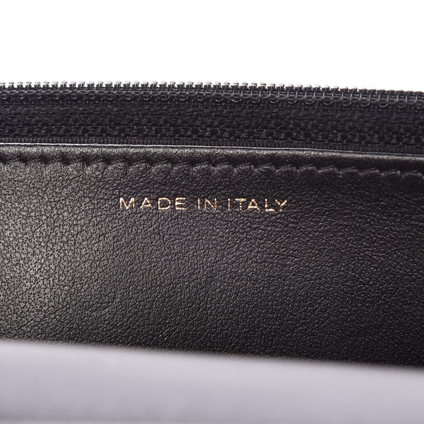 Caviar Quilted Boy Wallet On Chain WOC Black