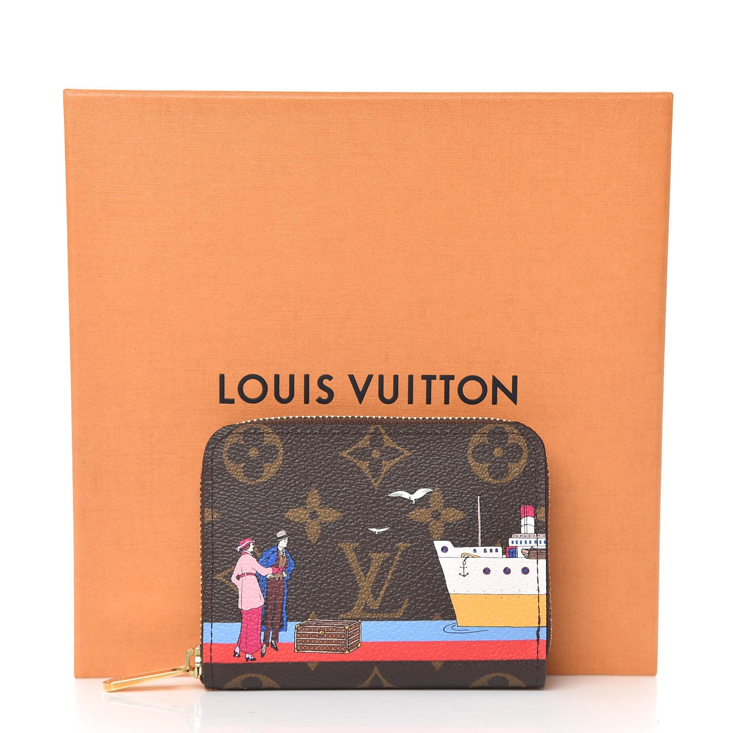Louis Vuitton Monogram 2016 Christmas Animation Zippy Coin Purse 8 of 8