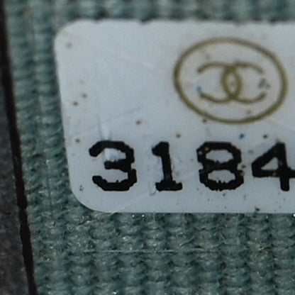Chanel Caviar Quilted Zip Around Coin Purse Wallet Dark Green 7 of 8