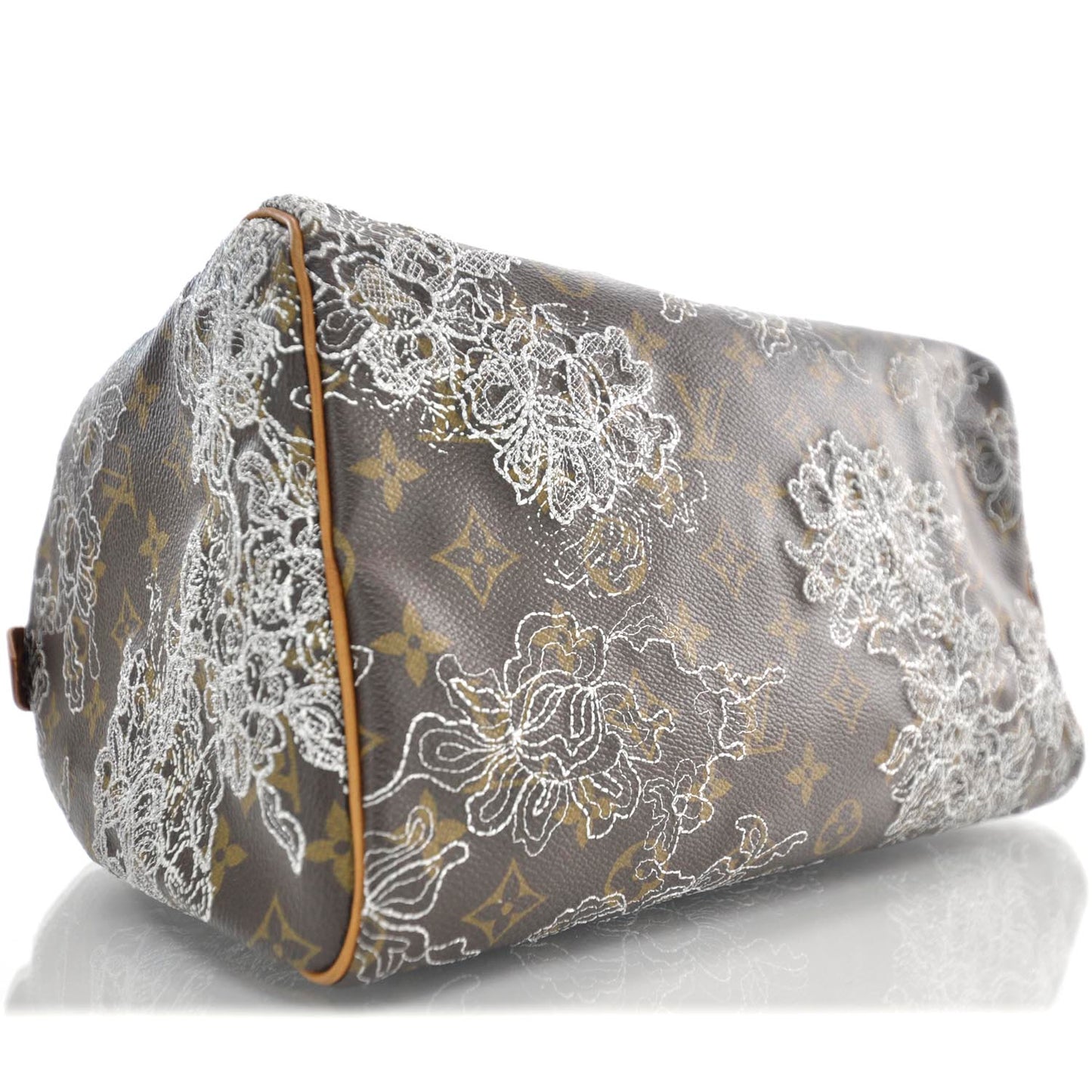 Monogram Dentelle Speedy 30 Silver