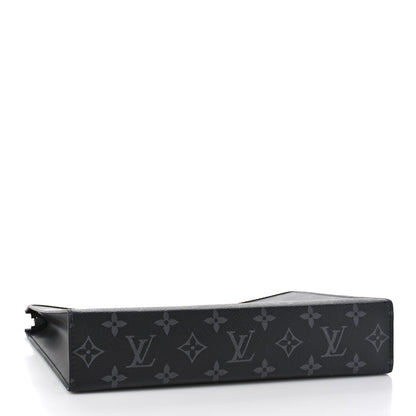 Louis Vuitton Monogram Eclipse Pochette Voyage MM 4 of 8