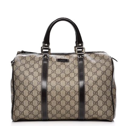Gucci GG Plus Monogram Medium Joy Boston Dark Brown 1 of 18