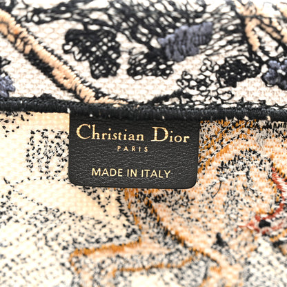 Christian Dior Canvas Embroidered Large Dioriviera Toile De Jouy Book Tote Multicolor 6 of 11