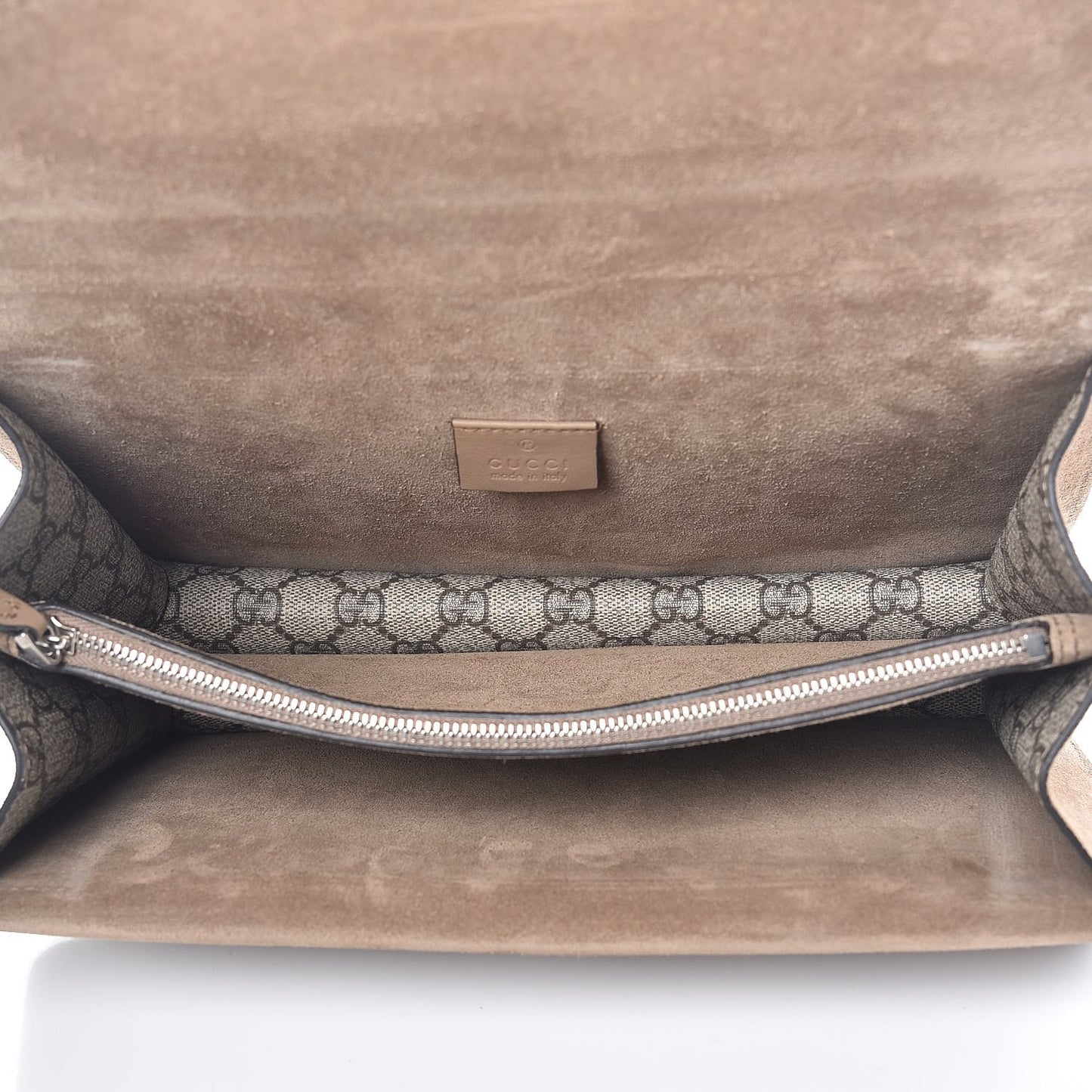 GG Supreme Monogram Small Dionysus Shoulder Bag Taupe