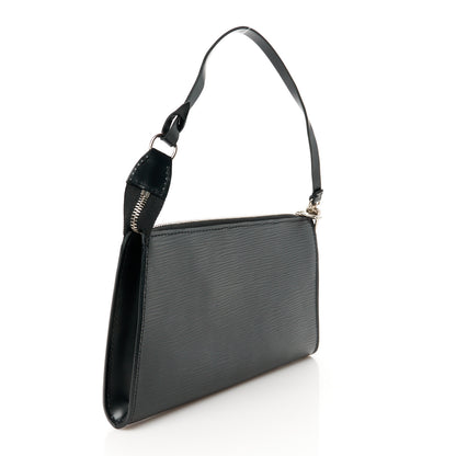 Louis Vuitton Epi Pochette Accessories 24 Black 3 of 11