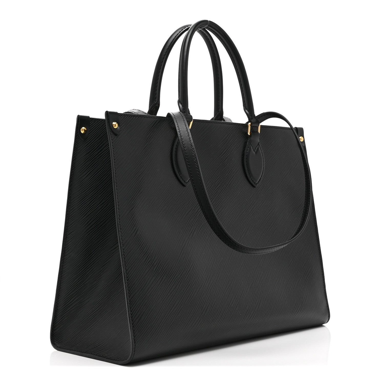 Louis Vuitton Epi Onthego MM Black 3 of 10