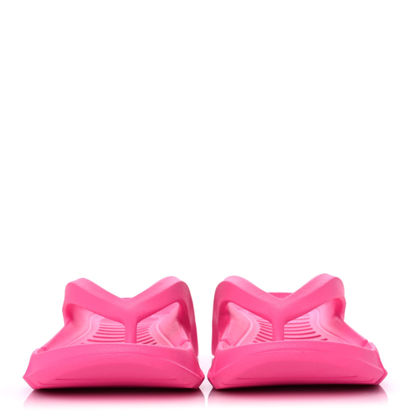 Rubber Womens Mold Thong Sandals 36 Fluo Pink