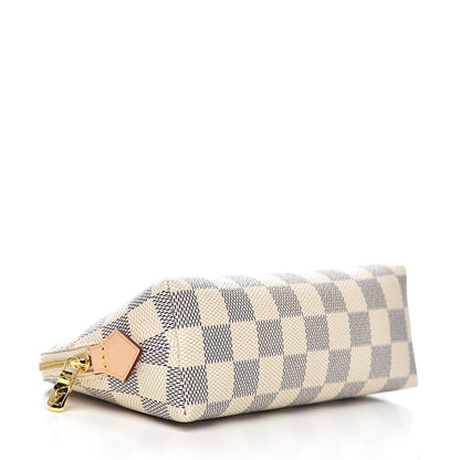Louis Vuitton Damier Azur Cosmetic Pouch 4 of 9