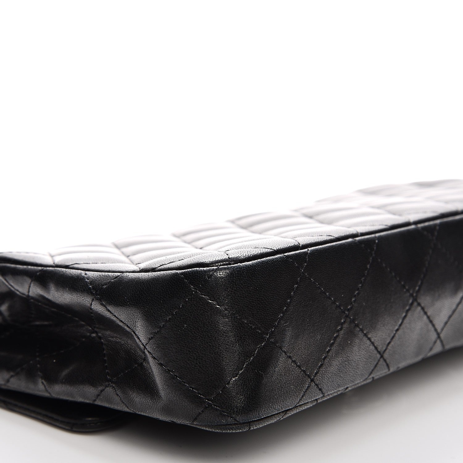 Chanel Lambskin Quilted East West Flap Black 20 of 21
