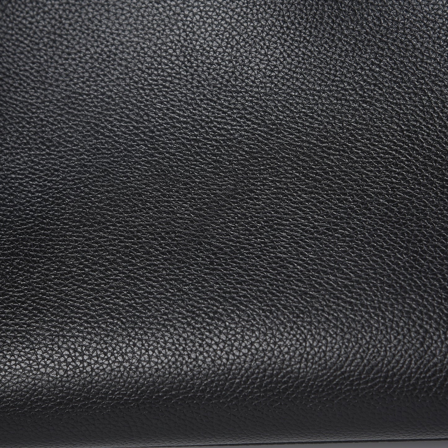 Calfskin Cerf Executive Shopper Tote Black