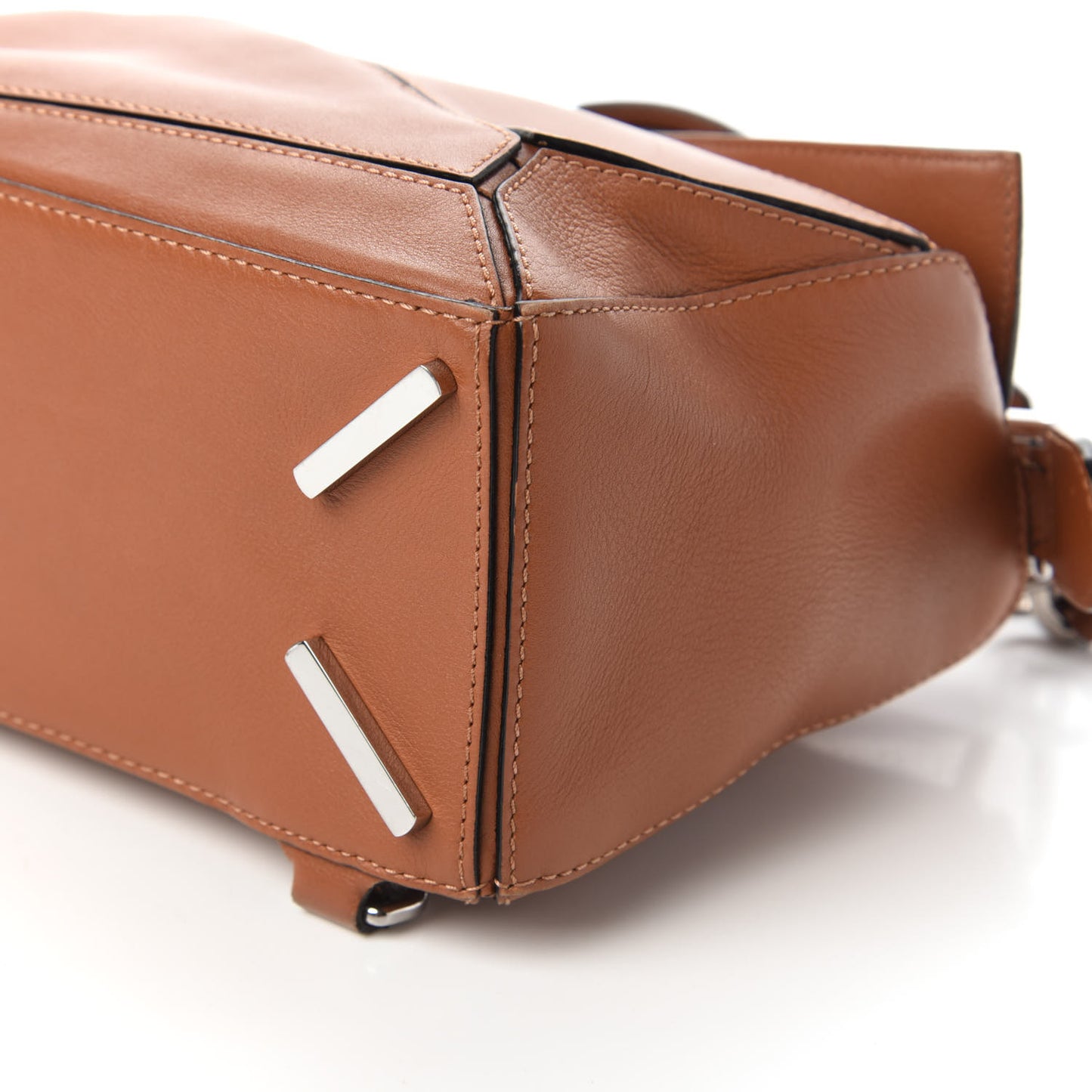 Calfskin Small Puzzle Bag Tan