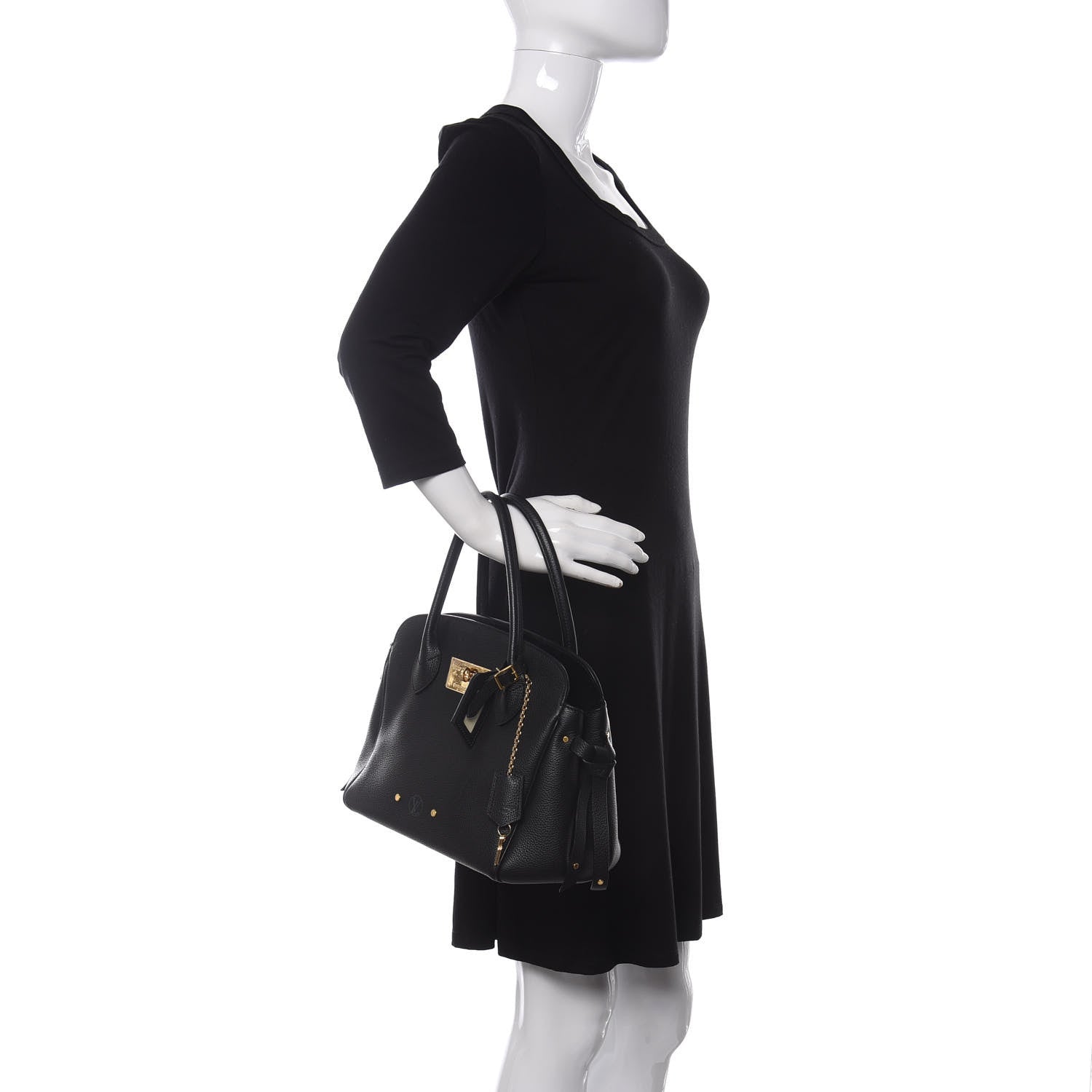 Louis Vuitton Veau Nuage Milla PM Black 2 of 8