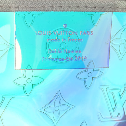 Louis Vuitton PVC Monogram Keepall Bandouliere 50 Iridescent Prism 6 of 16