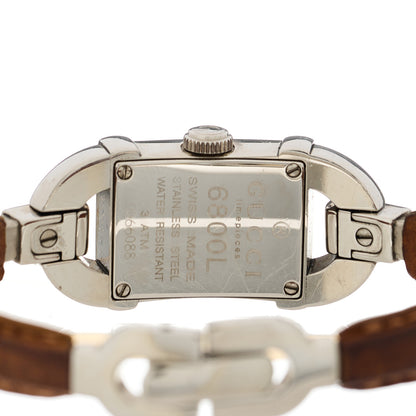 Gucci Stainless Steel Calfskin 16mm 6800L Quartz Watch 4 of 4