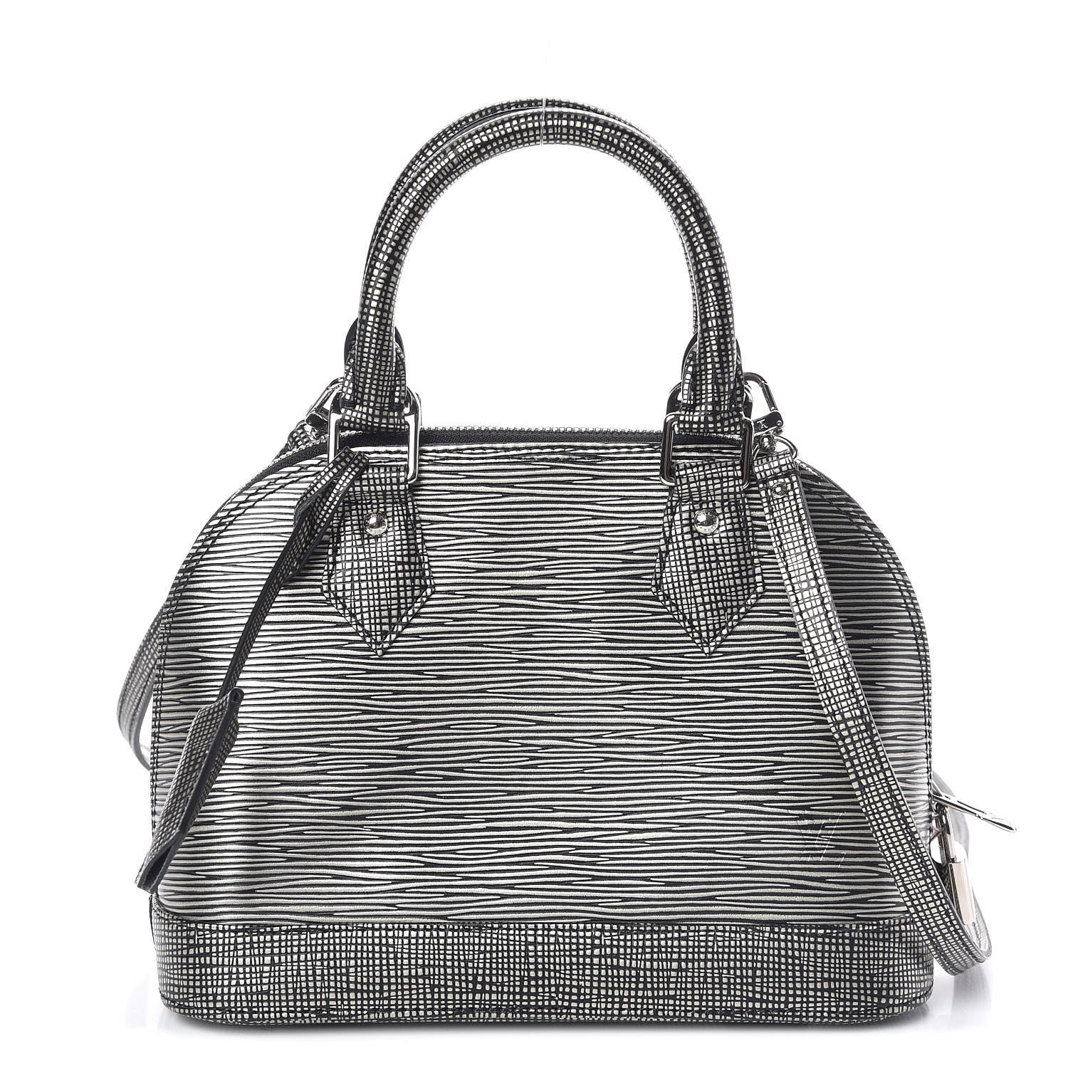 Louis Vuitton Epi Alma BB Platine 1 of 10
