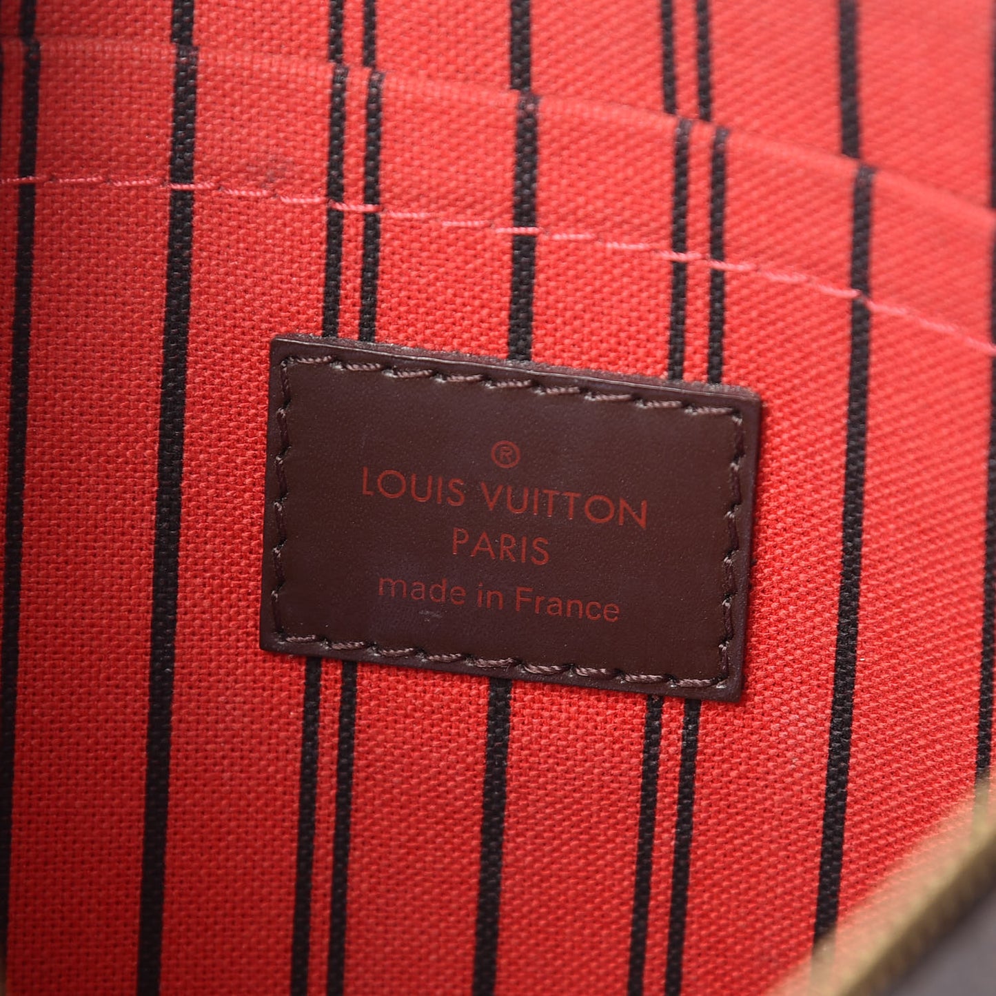 Damier Ebene Neverfull MM GM Pochette