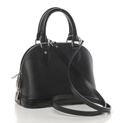 Louis Vuitton Epi Alma BB Black 2 of 4