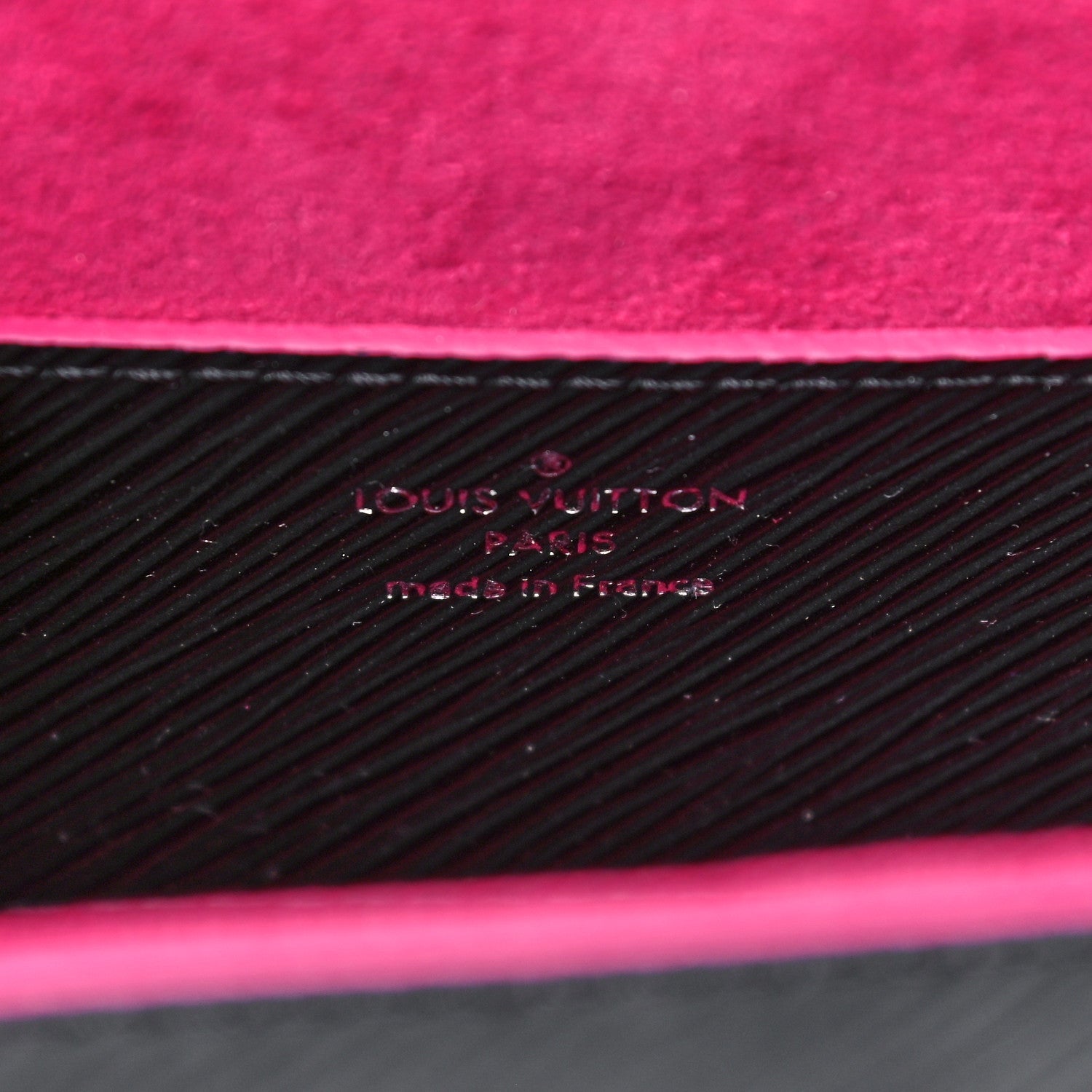 Louis Vuitton Epi Twist Shoulder Bag MM Black Pink 7 of 12