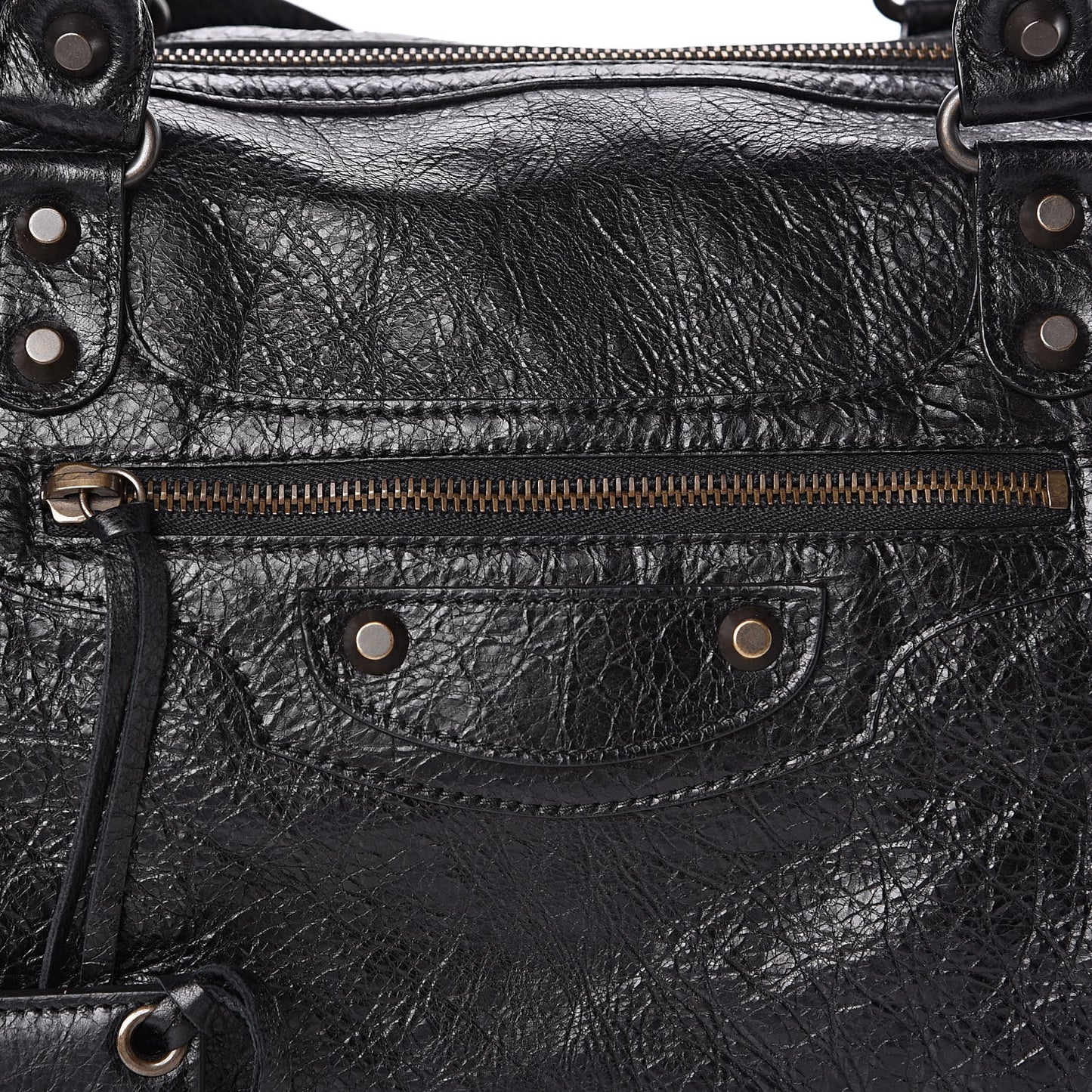 Agneau Classic Hardware Boston Black