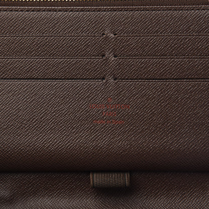 Louis Vuitton Damier Ebene Zippy Organizer Wallet 6 of 14