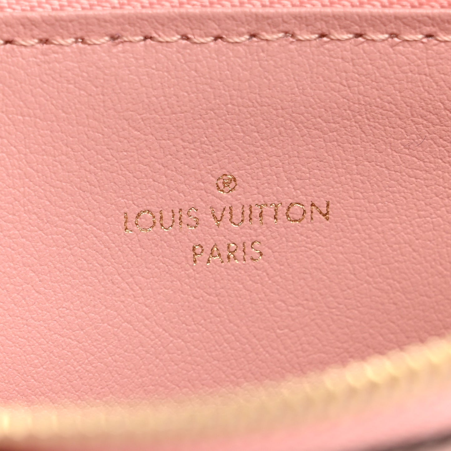 Empreinte Felicie Chain Wallet Zippered Insert Rose Poudre