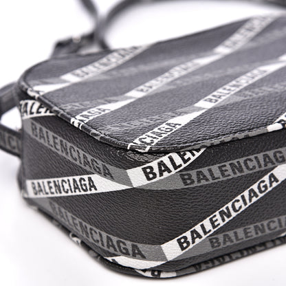 Balenciaga Coated Canvas Losange Monogram XS Camera Bag Black Grey 6 of 8