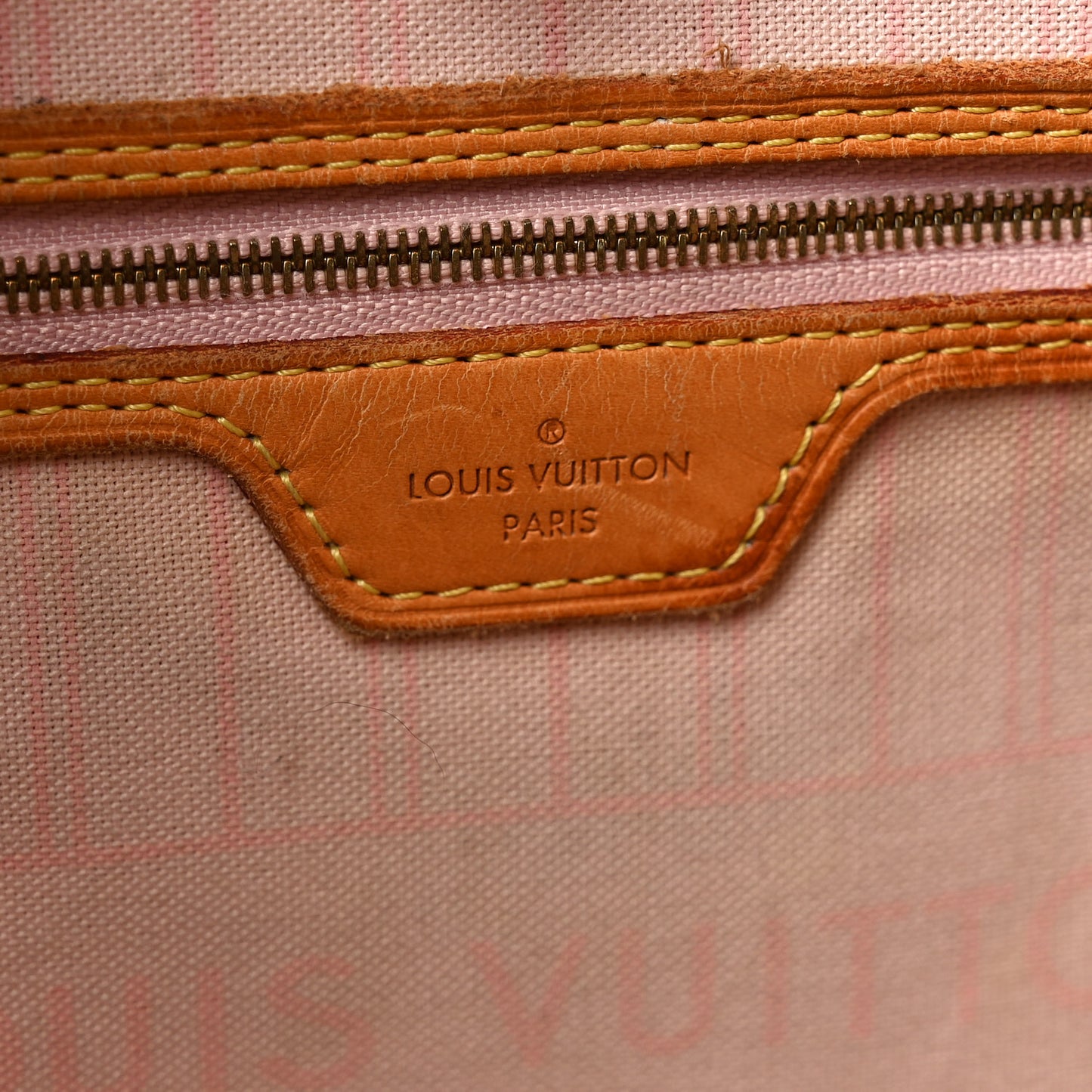 Damier Azur Neo Neverfull MM Rose Ballerine