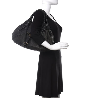 Fendi Nappa Nuvolata Spy Black 2 of 12