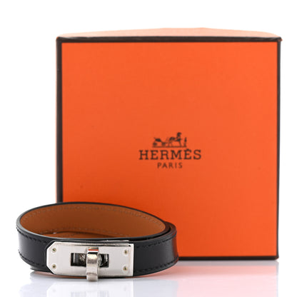 Hermes Chamonix Kelly Double Tour Bracelet S Black 7 of 7
