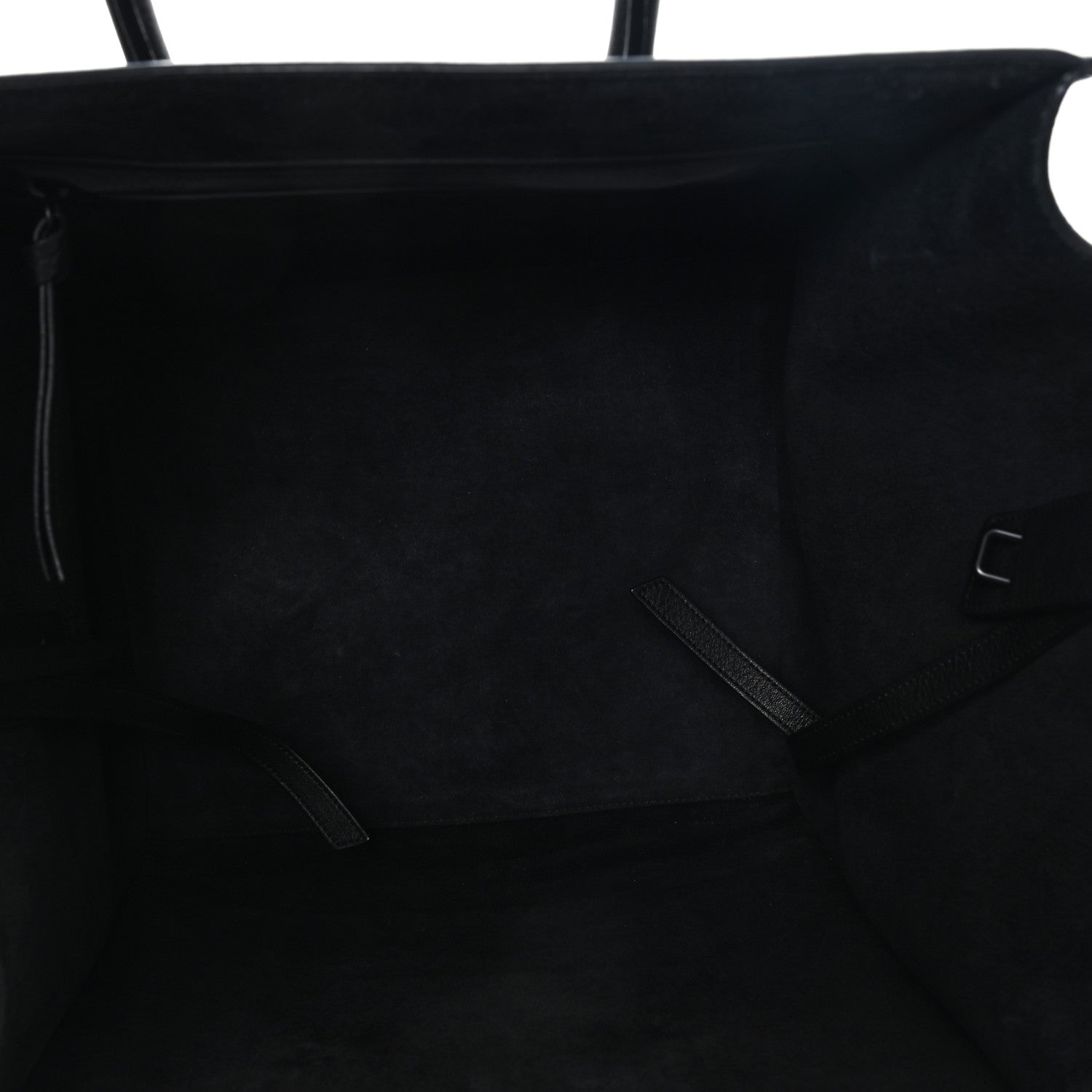 Celine Supple Calfskin Medium Phantom Luggage Black 5 of 10