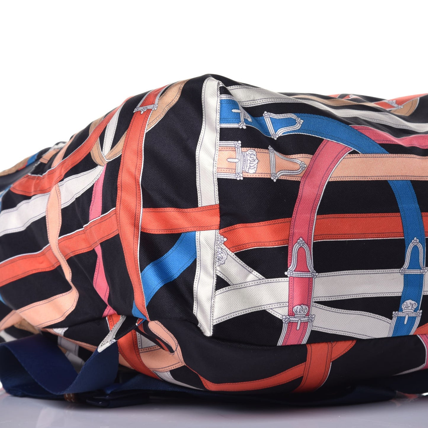 Silk Barenia Cavalcadour Airsilk Backpack Black Bleu Marine Fauve