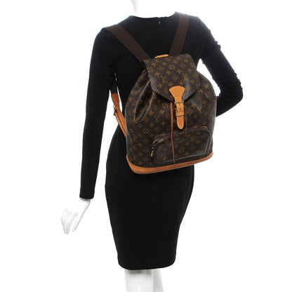 Louis Vuitton Monogram Montsouris GM Backpack 3 of 21