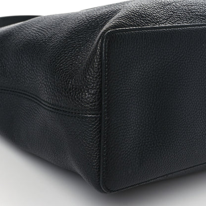 Gucci Pebbled Calfskin Large Soho Hobo Black 8 of 9