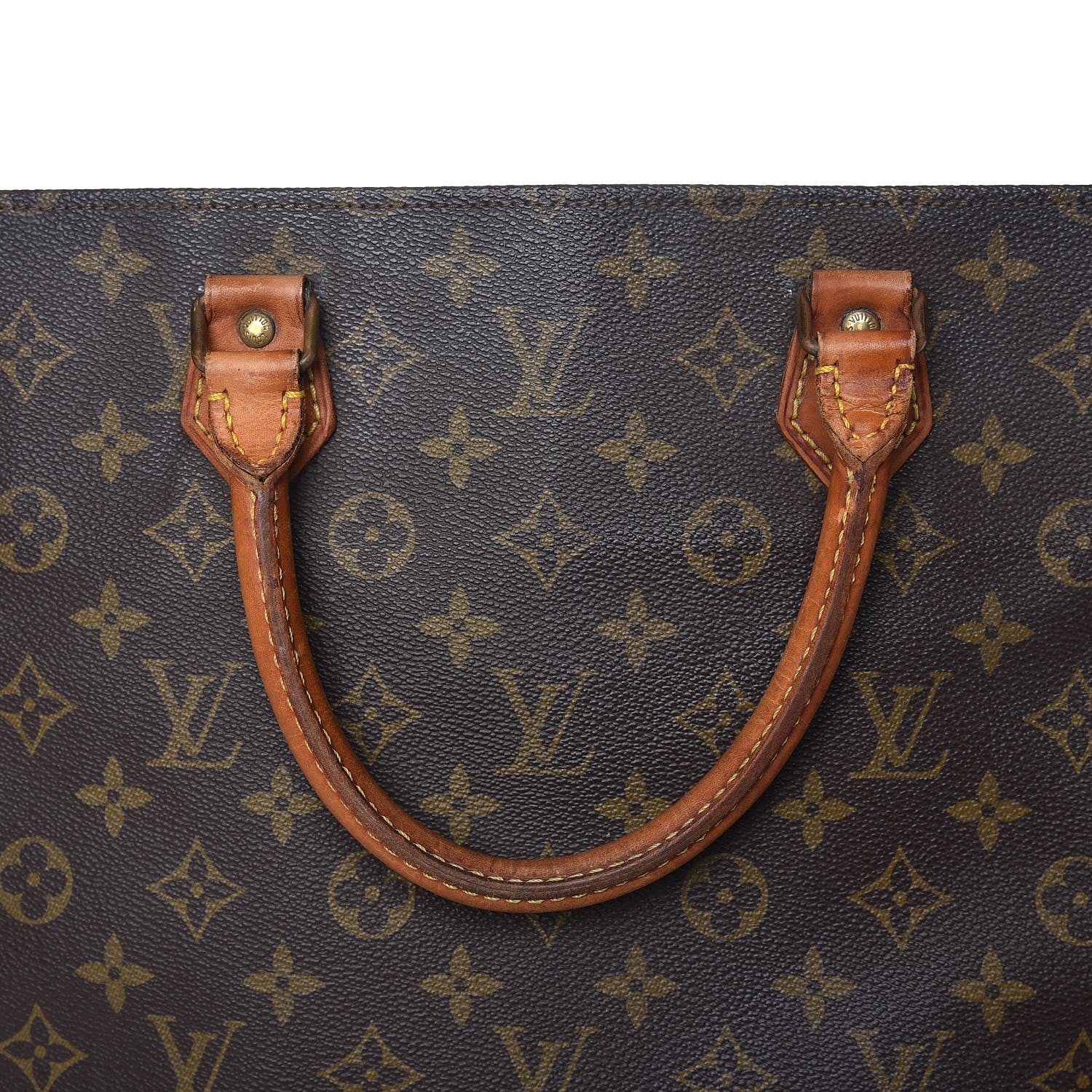 Louis Vuitton Monogram Sac Plat 13 of 17