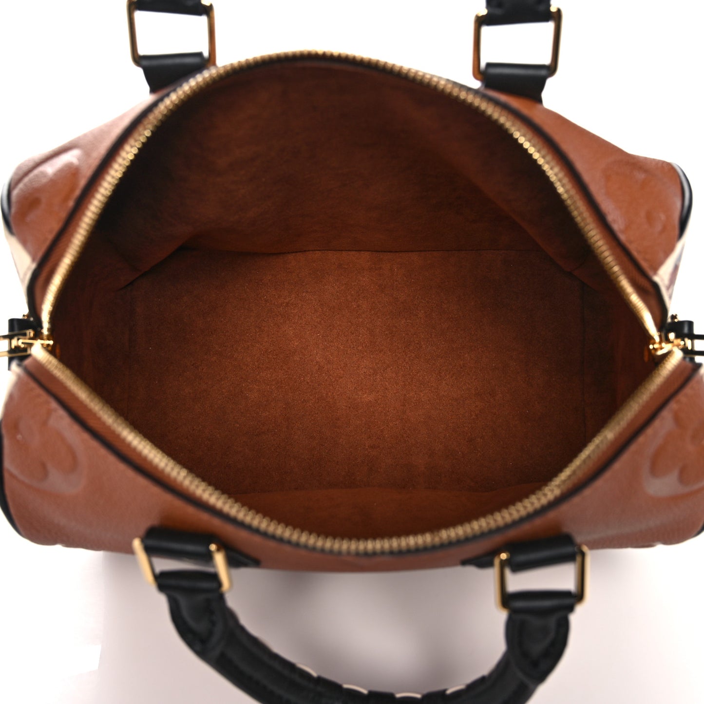 Empreinte Monogram Giant Wild At Heart Speedy Bandouliere 25 Caramel